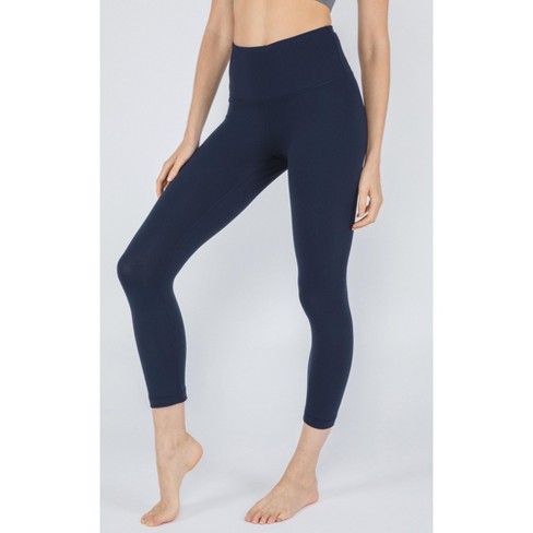 90 Degree By Reflex Womens High Waist Tummy Control Shapewear – Power Flex  Capri - Dark Navy - Medium : Target