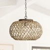 Capital Lighting Rainey 1 - Light Pendant in  Grey Wash/Antique Nickel - 3 of 4