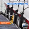 VEVOR Boat Fenders, 8.5" x 26" Boat Bumpers for Docking, Inflatable Ribbed Fender with Center Holes, Marine Boat Dock Fender Bumper with Air Pump - 4 of 4