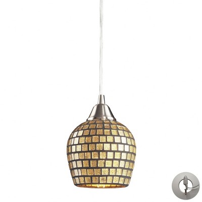 Elk Home Fusion 1 - Light Pendant in  Satin Nickel