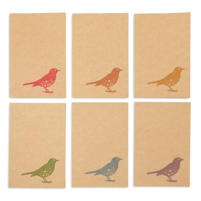Jam Paper 'go Green' Blank Note Card Sets 3 7/8 X 5 Watercolor Bird 16  Cards & Envelopes : Target