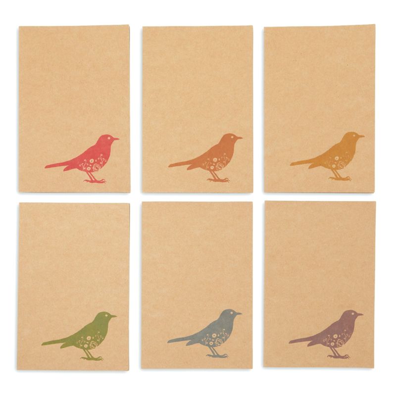 Best Paper Greetings 36 Pack Bird Note Cards with Envelopes, Blank All Occasion Thank You Cards, Rustic-Style, Kraft Paper, 4 x 6 In, 1 of 9