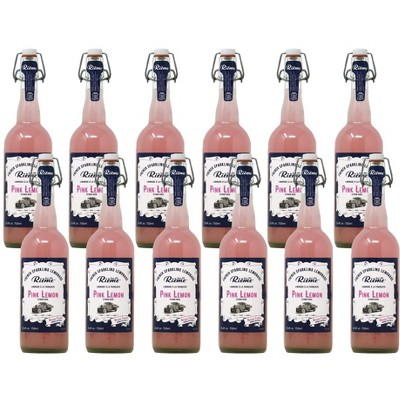 Rieme Pink Lemon Sparkling Refresher - Case of 12/25.4 oz