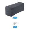 Unique Bargains Breathable Soft Wrinkle Resistant Polyester Armrest Covers - 3 of 4