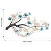 YIYIBYUS Metal 3D Ginkgo Leaf Wall Decor Luxury Leaves Sculptures for Home - 4 of 4