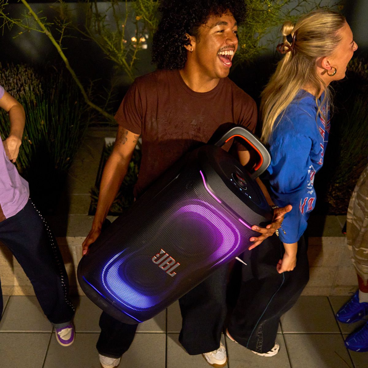 JBL PartyBox 330 Portable Party Speaker Bundle with Wireless Microphone System - thumbnail 2
