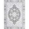 Washable Vintage Area Rug, Low-Pile Non-Slip Foldable Carpet, Soft Indoor Printed Rug for Living Room Dining Room Bedroom - 3 of 4