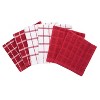 John Ritzenthaler Co. Terry Check Dish Cloth Set of Six - 2 of 4