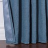 Chanasya 2pk Two Tone Textured Partial Room Darkening Window Curtain Panels - Set of 2 - 4 of 4