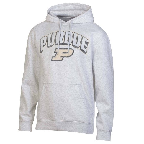 Ncaa Purdue Boilermakers Men's Gray Fleece Hoodie - M : Target