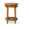 Maven Lane Pullman Traditional Round Wooden Side Table - 2 of 4