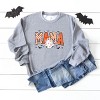 Simply Sage Market Mama Checkered Girl Ghost Sweatshirt - 3 of 4