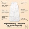 2-Pack Snooze Baby Sleep Sacks, Organic Cotton Wearable Blanket, Soft  Toddler Sleeping Bag, Smooth Zipper - 2 of 4