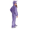 Pokemon Kids' Gengar Halloween Deluxe Costume Jumpsuit - Purple - 4-6 - 3 of 4