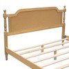 NicBex Queen/King Size Rattan Bed Frame with Headboard and Footboard for Adults,Boys,Girls - 4 of 4