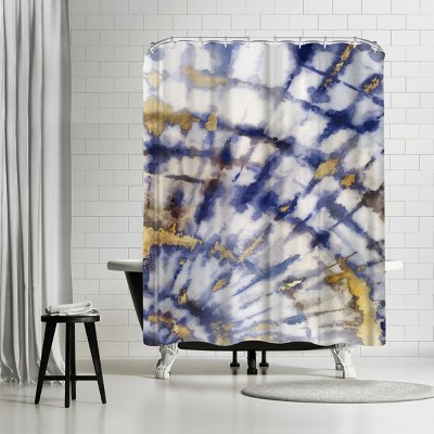 Americanflat Tye Dye Ii by Pi Creative Art 71" x 74" Shower Curtain