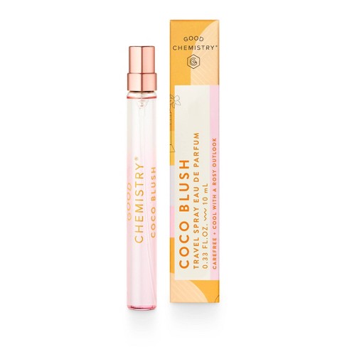 Good Chemistry® Travel Spray Eau De Parfum Perfume - Coco Blush - 0.34 Fl  Oz : Target