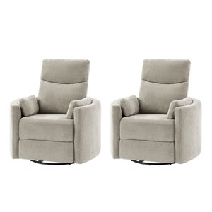 Fermin Swivel Rocker Power Recliner Set of 2|ARTFUL LIVING DESIGNS - 1 of 4