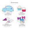 Kate Aspen Birthday Yard Sign (Set of 8) - 3 of 4