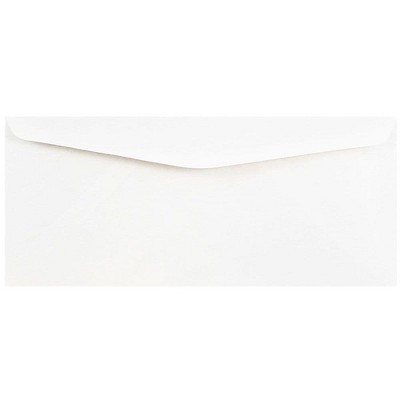 JAM Paper #10 Business Commercial Envelopes 4.125 x 9.5 White 35532B