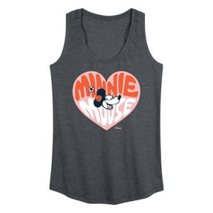 Women's - Disney - Minnie Mouse Graphic Racerback Tank - 1 of 4