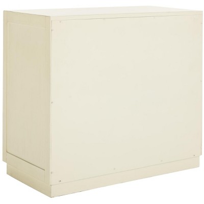 Erin Beige and Gray 2-Door Chest with Nailheads