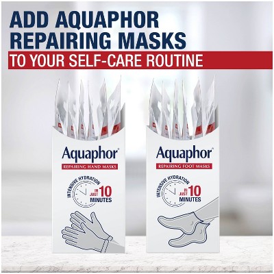 Aquaphor Advanced Therapy Repairing Hand Mask - 0.7 fl oz_2