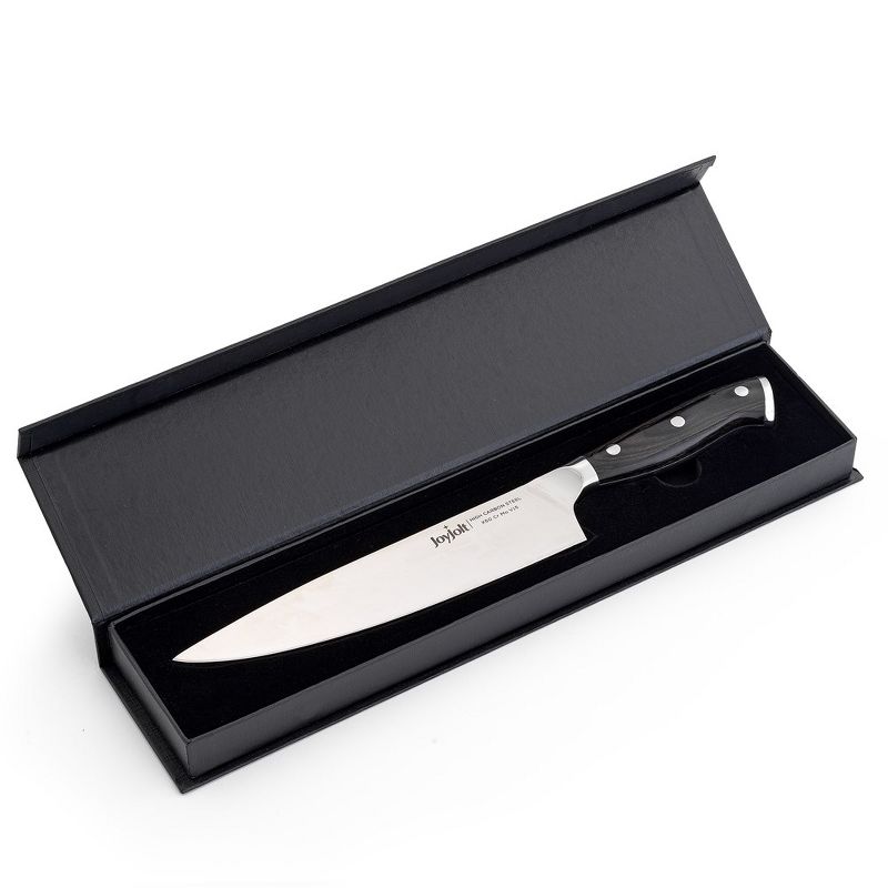 JoyJolt 8” Chef Knife, High Carbon x50 German Steel Kitchen Knife, 3 of 8