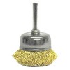 Weiler  Crimped Wire Cup Brush,Stem,1-3/4 In. 93813 - 2 of 2