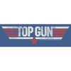 Boy's Top Gun Logo Distressed Pull Over Hoodie - 2 of 4