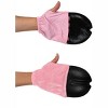 HalloweenCostumes.com One Size Fits Most   Pig Front Hooves Costume, Black/Pink - 2 of 2
