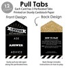 Big Dot of Happiness Happy Retirement - Retirement Party Game Pickle Cards - Advice Conversation Starters Pull Tabs - Set of 12 - 3 of 4