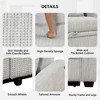 61.6" Modern Chenille Convertible Sofa Bed with USB Ports, Cup Holders & Adjustable Backrest for Living Room, Apartment - 4 of 4