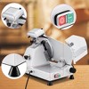Commercial 10" Electric Meat Slicer Blade 240W Deli Food Cheese Cutter Semi-Auto - 3 of 4