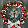 Stained Ceramic Tree of Life Ornament - Christmas Decorations and Holiday Present Ideas - 4 of 4
