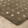 Oriental Weavers Galileo GAL03 Mink Brown / Ivory Indoor Area Rug - 3'10" x 5'5" - 2 of 4
