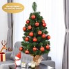 Costway 2/3Ft Season Decoration PVC Artificial Small Christmas Tree - 4 of 4