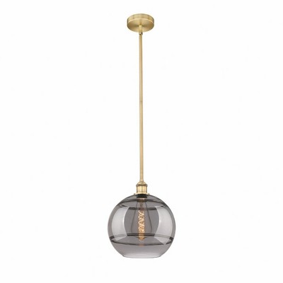 Rochester - 1 Light Stem Hung Mini Pendant In Industrial Style-12.88 Inches Tall and 12 Inches Wide