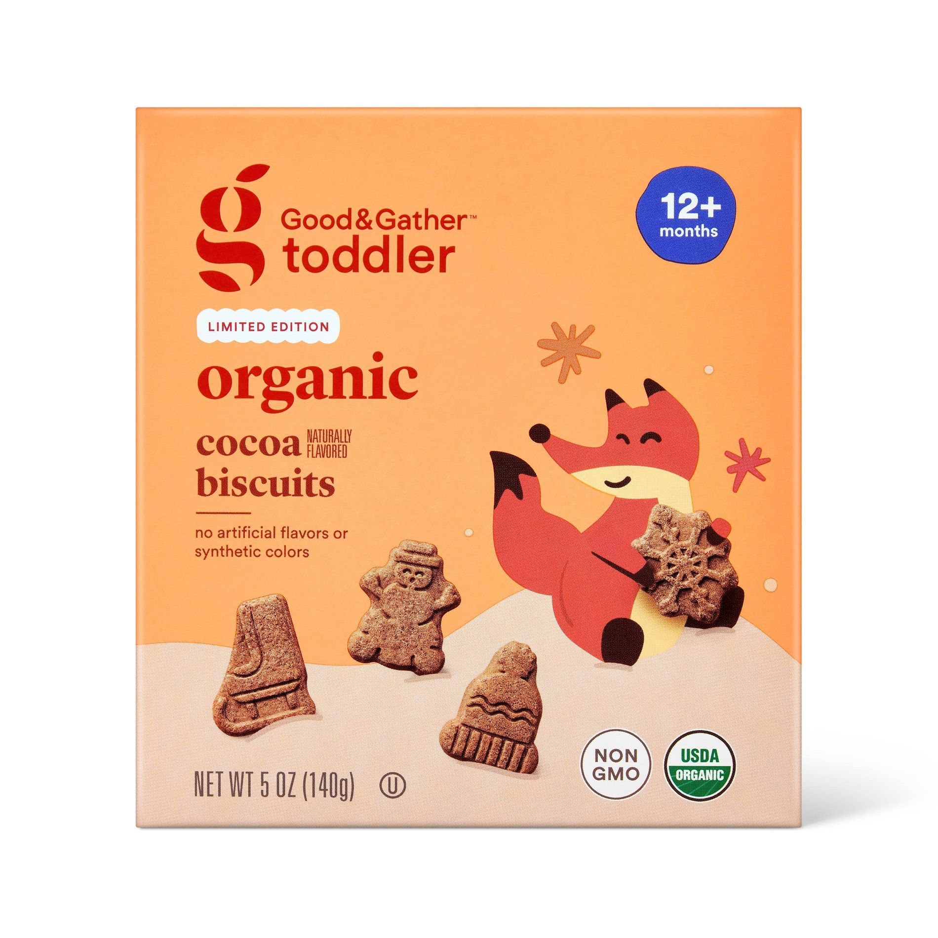 Hot Cocoa Biscuit Baby Snacks - 5oz - Good & Gather™