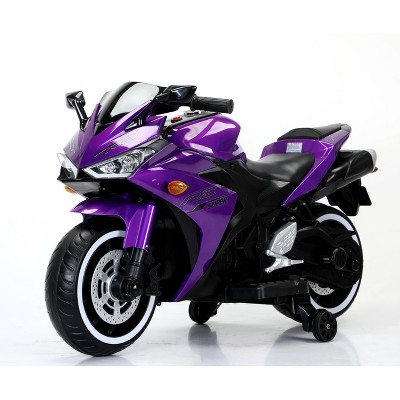 Lomsoe kids motorcycle 12V motorcycle for kids 3 4 5 6 years Boys Girls 12v7ah kids motorcycle ride on toy with Training
