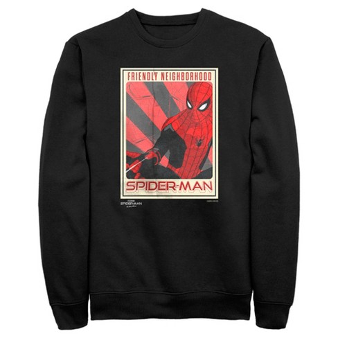 Men's Marvel Spider-man Amazing Dad Pull Over Hoodie - Black - Medium :  Target