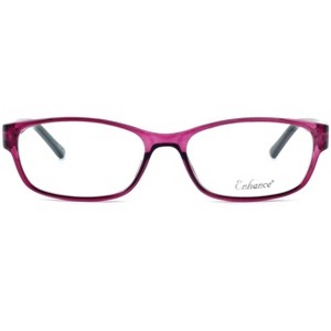 Enhance Optical Designer Reading Glasses EN3903-BLK-49 mm Black Crystal Cateye - 1 of 3