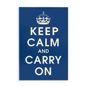 Stupell Industries Keep Calm And Carry On Crown, 10" x 15" - 1 of 4
