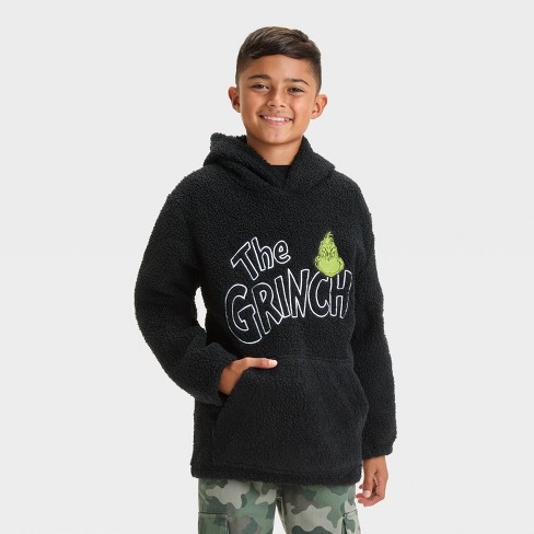 Grinch sweatshirt boys sale