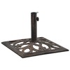 VidaXL Umbrella Base Bronze 26.5 lbs 19.3 in. Cast Iron - 2 of 4
