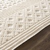 Hauteloom Drago White Washable Area Rug - 3 of 4
