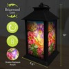 Briarwood Lane Spring Lantern 13.5" x 5.5" x 5.5" Zinnias in Bloom For Spring Lantern - 3 of 3