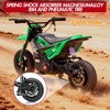 24V Electric Dirt Bike for Teens, Off-Road Motorcycle w/Hydraulic Brakes, Powered Riding On Bike Car for Boys Girls 6-12, Kids Ride On Car - 3 of 4