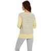 Women's Double Striped Sweater - ANGEL - 2 of 3