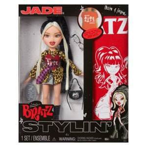 Bratz Stylin' Jade Fashion Doll with Accessories and Customizable T-Shirt for You - 1 of 4